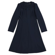 COMPAGNA 女用扇貝領可拆卸A字中長版洋裝 CADW9-WOP040