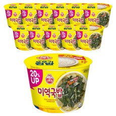 OTTOGI 不倒翁 杯裝海帶湯飯, 200g, 12個