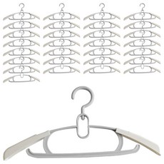From Papa 塑膠可調節衣架, 30個, 01 灰色