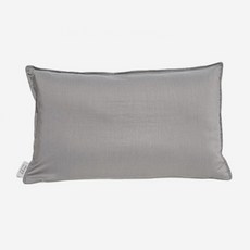 ahtty blanc 幼兒用雙面莫代爾枕頭, 白色 + 灰色