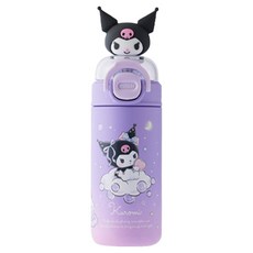 락앤락 스쿨핏 산리오피규어 원터치 텀블러 쿠로미 LHC3347VOL_SR, 바이올렛, 320ml, 1개