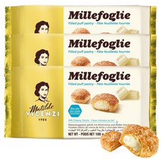 MATILDE VICENZI 維西尼 Mille-feuille 泡芙酥 乳霜口味, 3個, 100g
