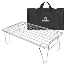 브리즈문 올 스텐 필드랙 다용도 캠핑 테이블 + 전용 가방 세트, 혼합색상