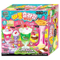 데코데코 슬라임 바풍메이킷 소다키트, 핑크, 1개, 3000g