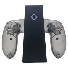 JYS SWITCH2 帶背鍵充電握把, 透灰色, 1個, JYS-NS2287B-V5