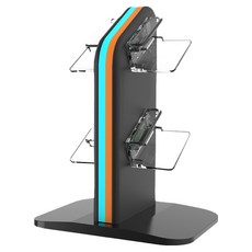 IPLAY SWITCH2 立式斜放四充 手把充電座, 黑色, 1個, HBS-2859