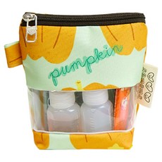 세맘스 방수 투명 TPU 약 파우치, 옐로우 펌킨