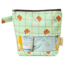 semoms 防水透明TPU毛巾收納袋, 咕夢綠