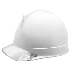 DONGMYUNG 高級款頭盔式安全帽 透明視窗, 白色, 1個