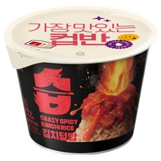 CJ제일제당 습 김치덮밥 컵밥, 1개, 252g