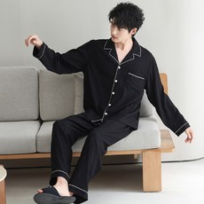 Beautyinbeauty 男士 Day Button 長袖長褲睡衣上下套裝
