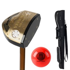 부쿠로혼마 여성용 우드 4스타 파크골프채 A세트 PBH-001 830mm 블랙 레드, 90도