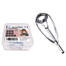 히트페이스 리필형 갯바위대 라운드형 탑가이드 10p S-07, 실버, 1개