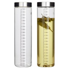 미르코리아 눈금 내열유리병, 1000ml, 2개