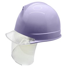 DONGMYUNG 高級款透明護目鏡安全帽 透明面罩, 淺紫色, 1個