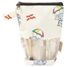 세맘스 방수 투명 TPU 양치컵 파우치, 엘리 플라잉