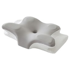 SUD 萬用護頸雙翼記憶枕, 灰色, 1個