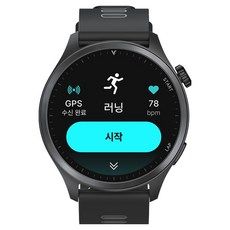 NURUN R21 러닝워치, 블랙, 1개 블랙, 1개