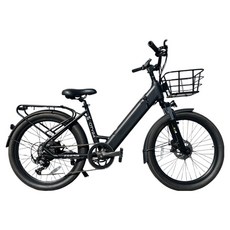 이지라이드 City-20 36V 500W 10Ah 이륜전기자전거 고객적접설치, 블랙, 알루미늄