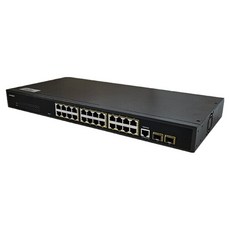 SOLTECH L2 管理型 1Gbps TP 24埠 / 1G SFP 2插槽交換器, 1個, FM4000T