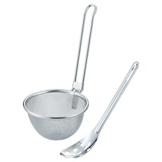 Three Snow 味噌高湯濾網 + 立式湯匙套組 115g, 1套