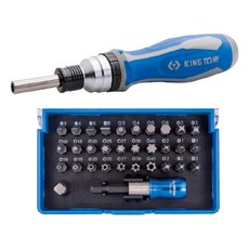 KING TONY 金統立 專業級工具 伸縮棘輪起子1/4吋40件組 KT32540MR, 1套, 1025H + 1025S + 1025T + 1025U + 1025Z + 2155-06 + 2155DF