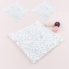 Hans Nature 純棉壓花紗布手帕 特大款 3入