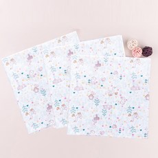 한스네이처 순면 가제 엠보 손수건 특대형 3p