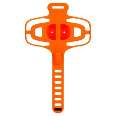 soonZAM 超輕量矽膠公路車山地車兩用導航支架, 橘色, 1個