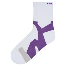 CELLVERINE 女性用貼紮中筒襪, 白色, 1個