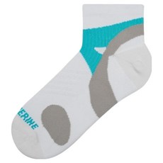 CELLVERINE 男用專業級貼紮短襪, 白色, 1個