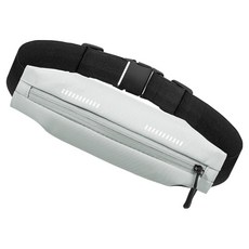Lasano 輕薄運動跑步腰帶 腰包, 灰色, 1個