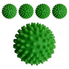 DKONE 極簡時尚洗衣球 63cm, 綠色, 5個