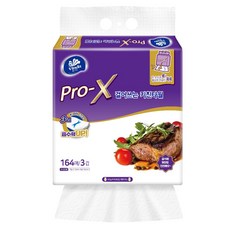 빈다 Pro-X 3겹 걸어쓰는 키친타월, 1개, 164개입