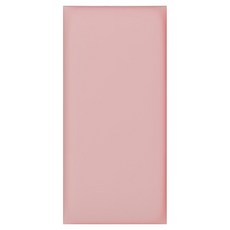 幸福商店 嬰幼兒用柔軟貼紙緩衝墊 防撞軟牆, 粉紅色, 1個