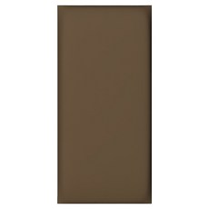 행복상점 유아용 푹신한 스티커 쿠션 충돌방지 소프트 벽, 브라운, 1개