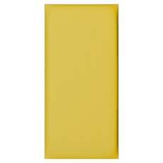 행복상점 유아용 푹신한 스티커 쿠션 충돌방지 소프트 벽, 레몬 옐로우, 1개