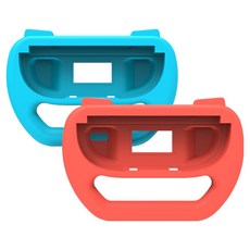 AKiTOMO 阿吉托摩 Switch2 方向盤 AKSW-330, 紅色 + 藍色, 1套