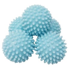 DK1 極簡時尚洗衣球 63cm, 藍色, 5個