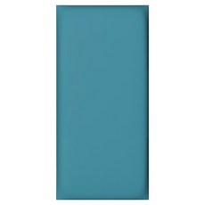 행복상점 유아용 푹신한 스티커 쿠션 충돌방지 소프트 벽, 레이크 블루, 1개