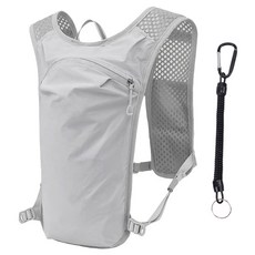 Ants Air-fit 超輕量越野跑揹包 + 防遺失掛環套組, 灰色, 1套