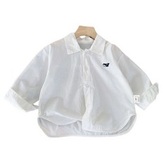 Arbe 아동용 웨일 베이직 셔츠