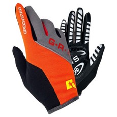 GROOVSTAR 騎士MTB冬季防寒觸控手套 雙手一組, 橘色, 1套