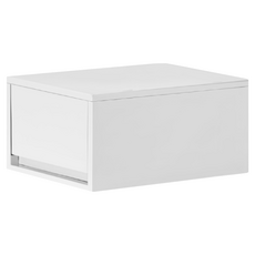 ONE HOUSE 麥樂移動式直角抽屜置物收納櫃 單層1高 OH-R118-B, 白色