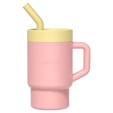 주니 유아용 실리콘 미니컵, 핑크바나나, 1개, 150ml