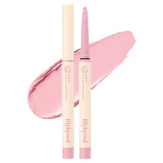 lilybyred Smiley 眼影暈染棒, 1個, 霧面02 清純粉紅