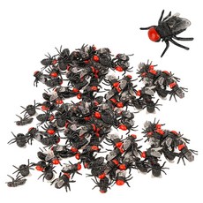 逼真蒼蠅模型, 隨機出貨, 60個