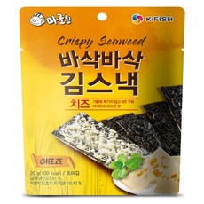 K-FISH 海苔脆片 起司口味, 20g, 1個