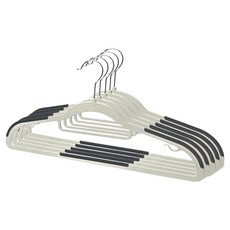 월드크린 투톤 논슬립 회전형 옷걸이, 그레이, 5개