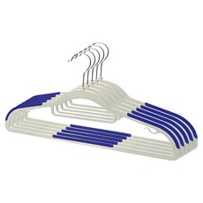 월드크린 투톤 논슬립 회전형 옷걸이, 네이비, 5개